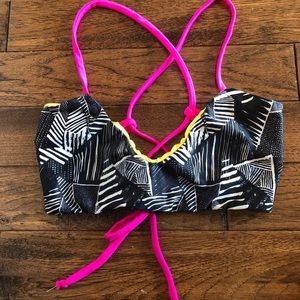 Savage Swim Reversible Bikini Top